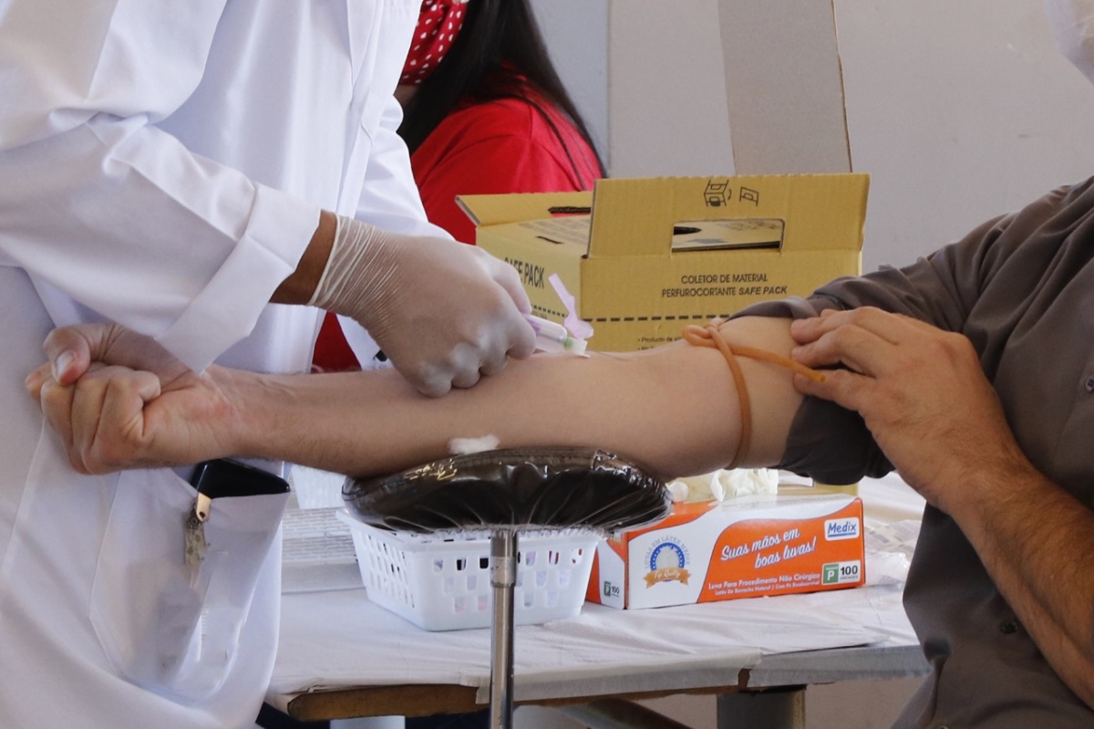 Hemocentro de Rio Preto e Secretaria de Saúde realizam ação para cadastro de novos voluntários no Redome