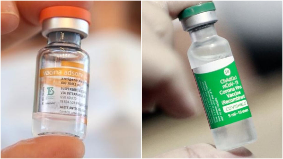 Posso misturar duas vacinas diferente contra a covid-19?