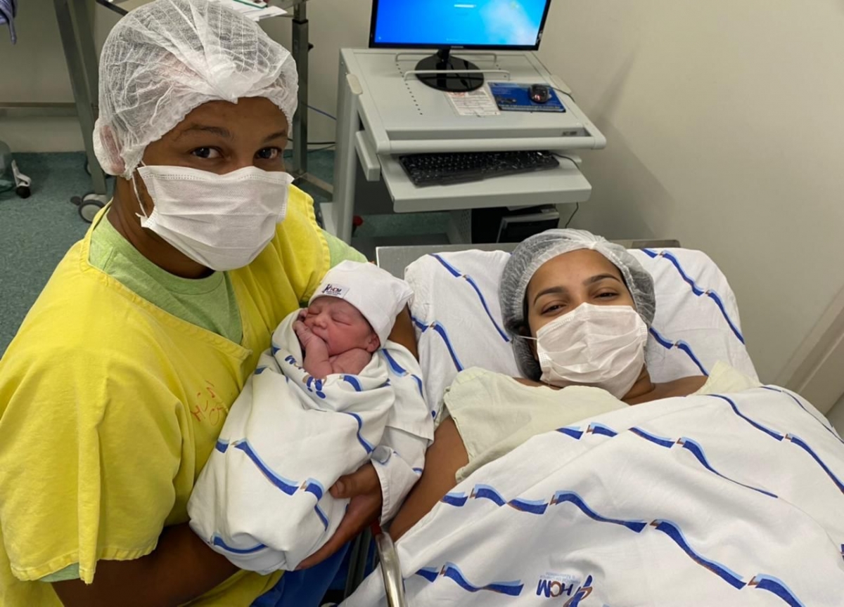 Maria Clara é a primeira bebê do ano a nascer no HCM Rio Preto